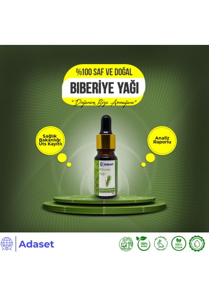 %100 Saf ve Doğal Biberiye Yağı 10 ml fırsatları