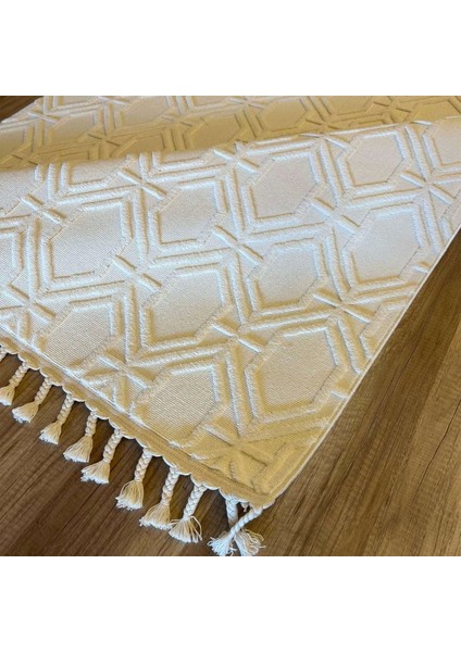 Ipek Mekik Halı Lux 11710 White Modern Iskandinav Halı fırsatları