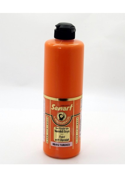 Vernikli Boya Senart VB012 Turuncu 500 ml