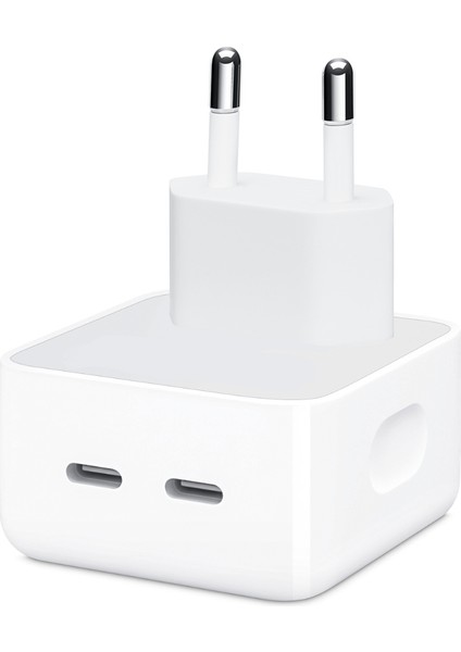 Fitplus Pd 35W 2x Type-C (Usb-C) Çıkışlı Şarj Adaptörü (Başlık)