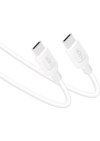 K451 Strong 60W Type-C - Type-C Data/şarj Kablosu 1mt Beyaz