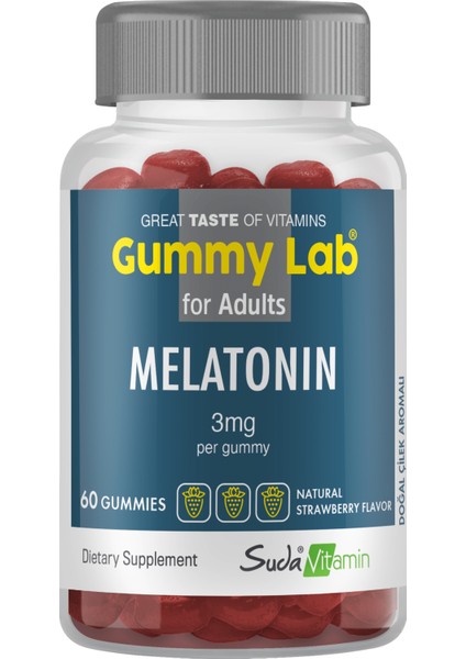 Gummylab For Adults Çilek 60 Gummies