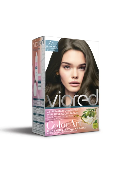 Viored Color Art 7.1 küllü Kumral Saç Boyası