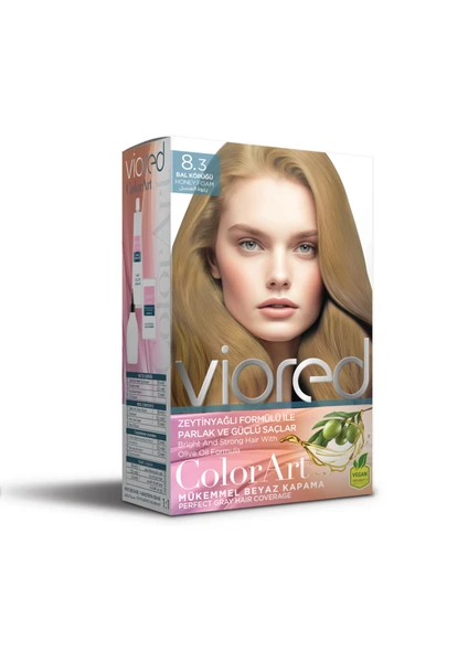 Viored Color Art 8.3 Bal Köpüğü Saç Boyası