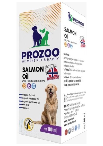 Prozoo Salmon Oil Dog 100 ml