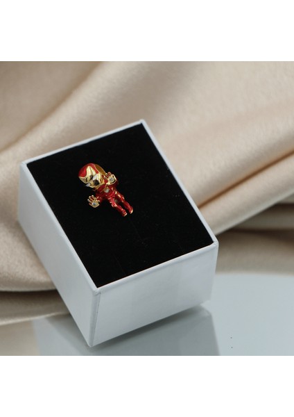 Nocce Gümüş Marvel The Avengers Iron Man Charm