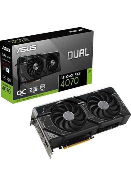 Geforce DUAL-RTX4070-O12G 12GB GDDR6X 192BIT 1xhdmı 3xdp Ekran Kartı