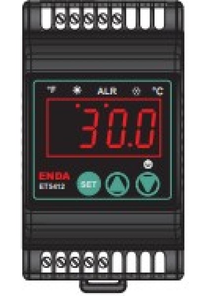 ET5412-230-LV Dijital On-Off Termostat-Sıcaklık Kontrol Cihazı