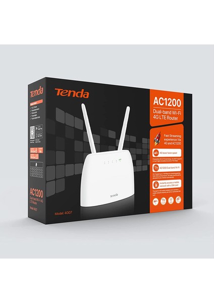 4G07 AC1200 Dualband 4g Lte Router