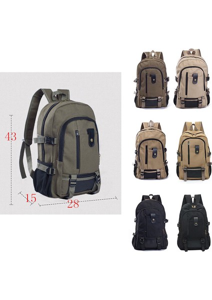 Erkek Sırt Çantası Büyük Kapasiteli Kanvas Sırt Çantası (Yurt Dışından) fiyatları