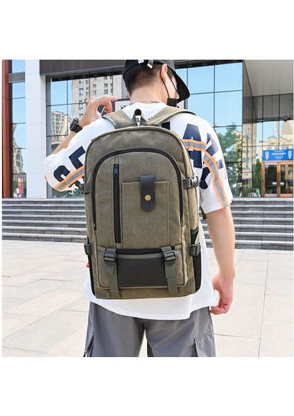Erkek Sırt Çantası Büyük Kapasiteli Kanvas Sırt Çantası (Yurt Dışından) modelleri