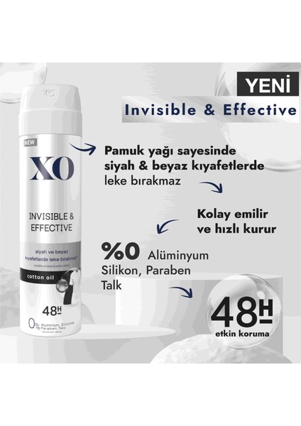 Invisible & Effective Women Deodorant 150 ml