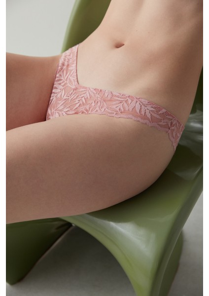 Tina V Kesim Pembe Brazilian Külot