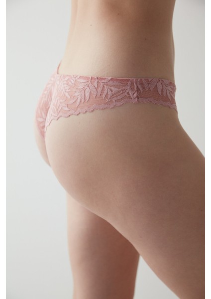 Tina V Kesim Pembe Brazilian Külot modelleri