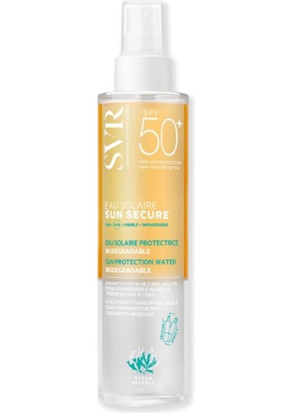 Svr Sun Secure Eau Solaire SPF50+ 200 ml