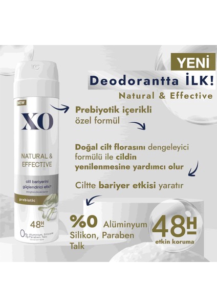 Natural & Effective Women Deodorant 150 ml