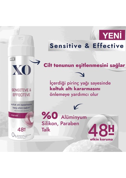 Sensitive & Effective Women Deodorant 150 ml