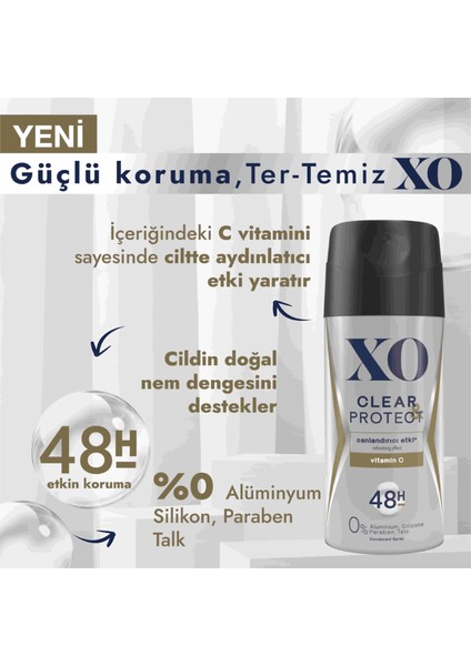 Clear & Protect Men Deodorant 150 ml