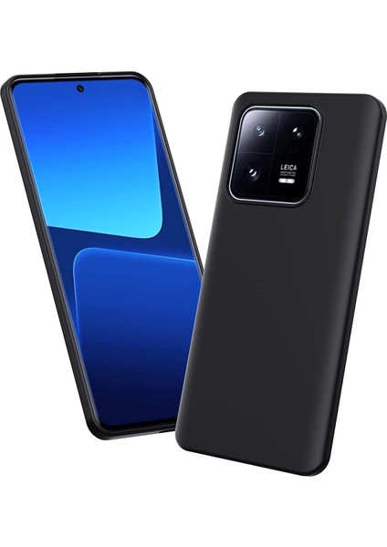 Xiaomi 13 Pro (Global) Elektrocase Serisi Silikon Kılıf - Siyah AL3340
