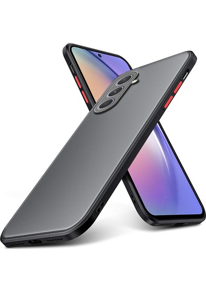 Samsung Galaxy A54 London Serisi Darbeye Dayanıklı Kılıf - Siyah AL3415