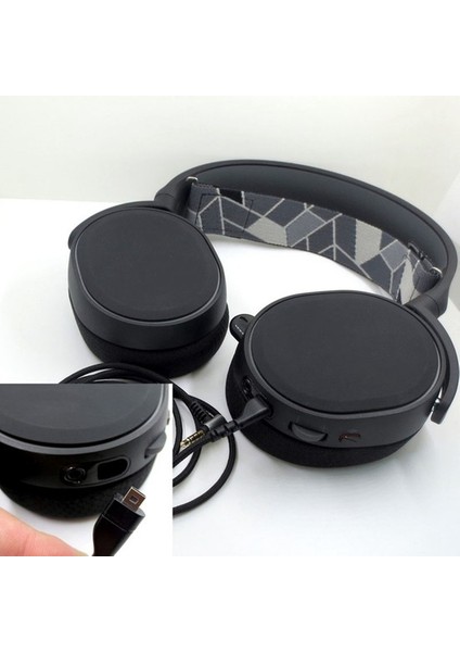 3.5mm Pc Değiştirme Ses Kablosu Steelseries Arctis 3, Arctis 5, Arctis 7, Arctis Pro Oyun Kulaklık 2m / 6.6ft (Yurt Dışından)