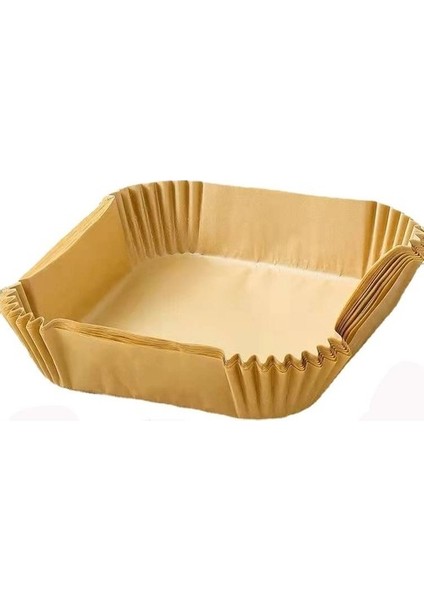 Ev Hava Fritözü Dikdörtgen Pişirme Kurutma Kağıdı Tek Kullanımlık (Yurt Dışından)