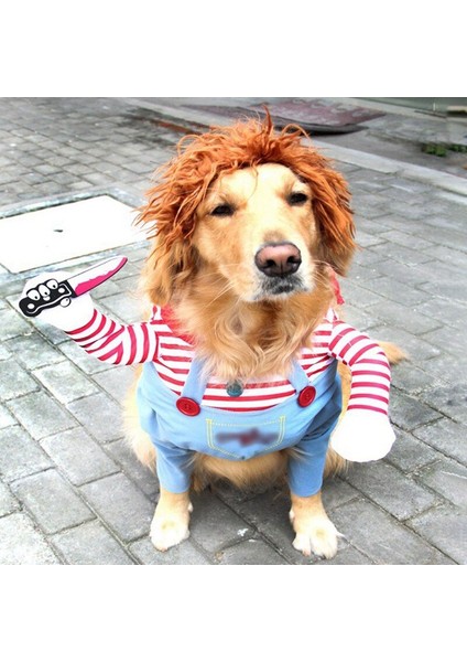 Komik Köpek Giysileri Köpekler Cosplay Kostüm Cadılar Bayramı Kıyafetleri (Yurt Dışından) modelleri