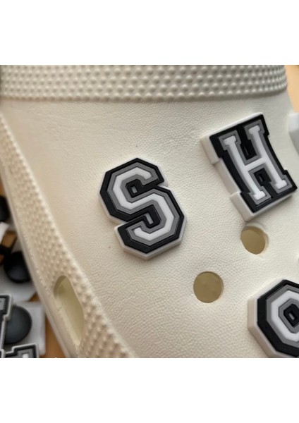 Crocs Jibbitz Terlik Süsü Harfler M modelleri