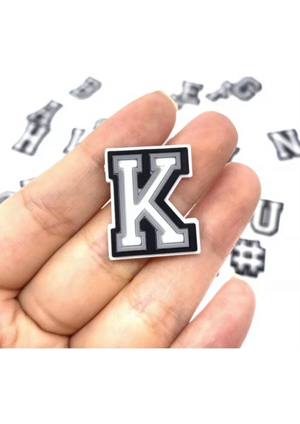 Crocs Jibbitz Terlik Süsü Harfler K