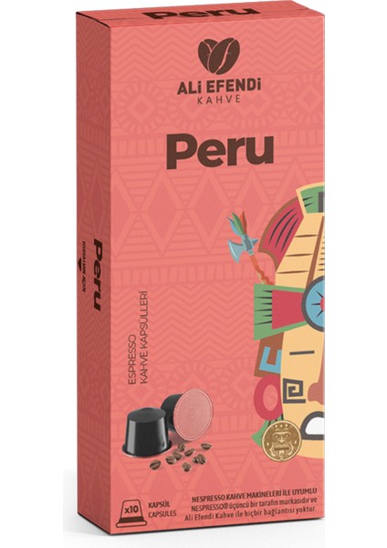 Peru Kapsül Kahve 10 Adet