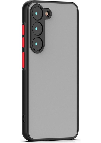 Galaxy S23 Kılıf Mat Yüzey Kamera Korumalı Silikon