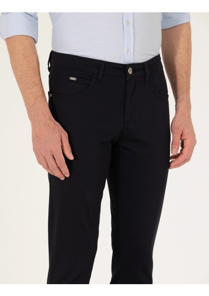 Erkek Siyah Dokuma Spor Pantolon 50271249-VR046