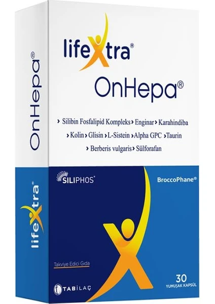 Tab İlaç Lifextra Onhepa 30 Kapsül