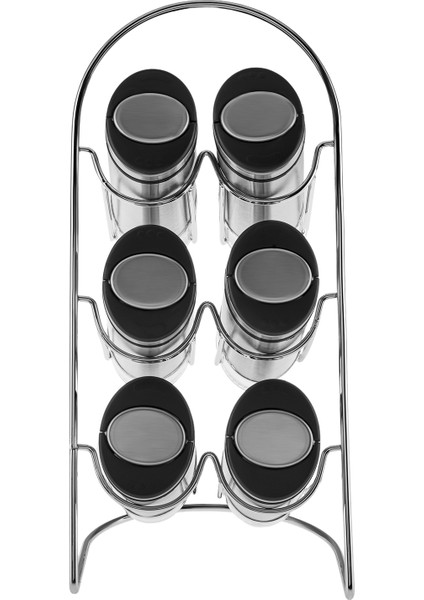 Walter Inox 6'lı Standlı Oval Baharat Takımı fırsatları