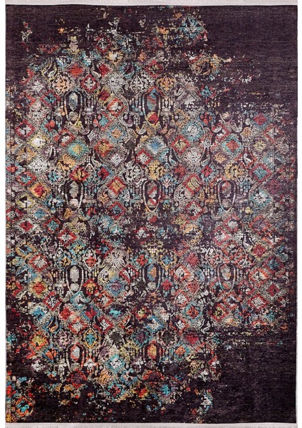 Sarov Kahverengi Modern Dijital Baskı Halı