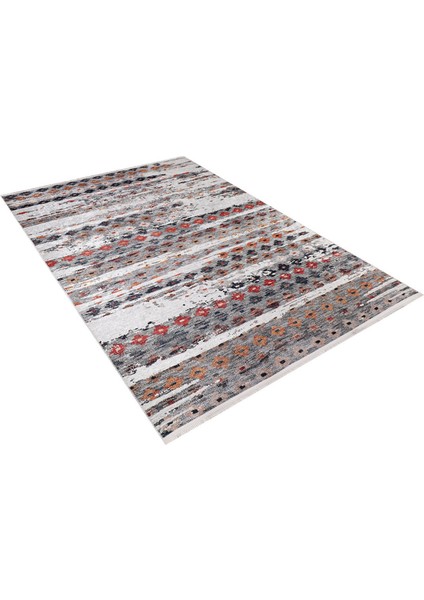 Dolgoprudni Gri Modern Dijital Baskı Halı