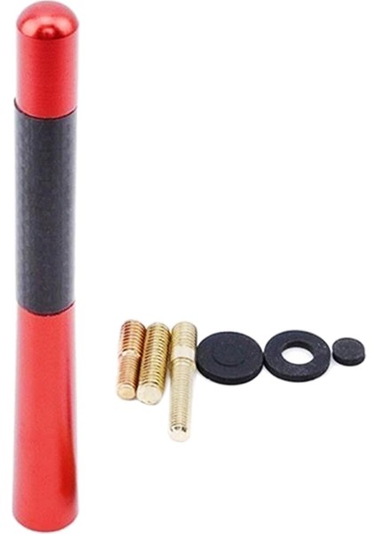 Am Fm Çatı Mounta Araba Anteni 12CM Pickup Kırmızı Için Evrensel (Yurt Dışından)