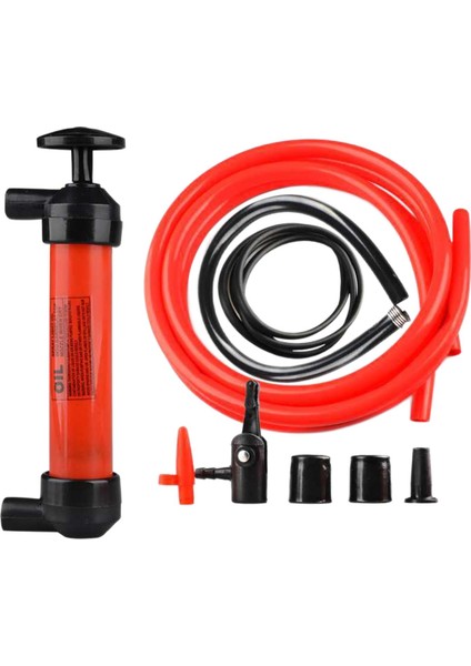 Sifon Transfer Pompası Kiti 200CC Taşınabilir El Hava Pompası Petrol Sıvı Için Seçenek 2 (Yurt Dışından)