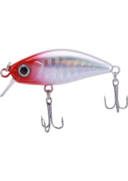 Kanca ile Minnow Swimbait 4.5cm/4.5g Trolling Crankbait Kırmızı (Yurt Dışından) fiyatları