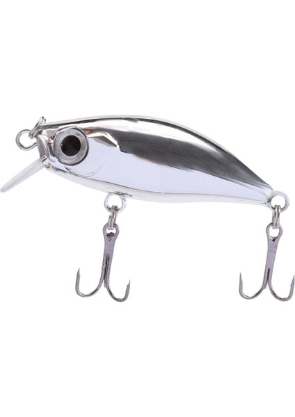 Minnow Hook Crankbait 4.5cm/4.5g Bas Swimbait 3D Gözler Submered Argent (Yurt Dışından) modelleri