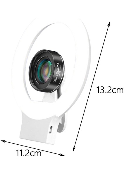 Kendi Kendine Yayın Toplantısı Için Selfie 30-120MM Lens Telefon (Yurt Dışından)