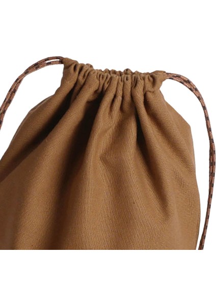 Drawstring Çantası, Tencere Organizatörü, Taşınabilir, Hafif, Kamp Çantası, Kahverengi Büyük Çantalar (Yurt Dışından)