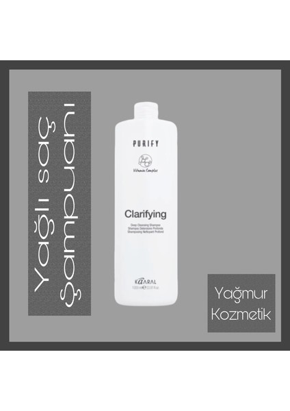 Clarifying Derinlemesine Şampuan (1000 Ml)