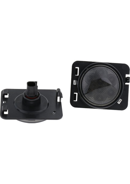 07-17 Jeep Wrangler Için Çamurluk Yan Işık Duman Lensi ile Çift LED Turn Sinyali (Yurt Dışından)