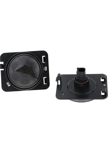 07-17 Jeep Wrangler Için Çamurluk Yan Işık Duman Lensi ile Çift LED Turn Sinyali (Yurt Dışından)
