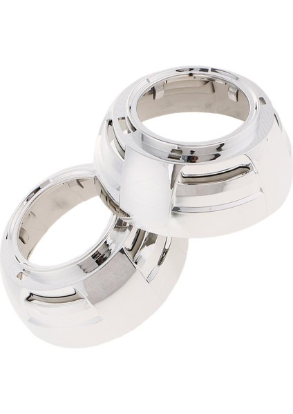 Çift 3.0 Inç LED Projektör Krom Örtüsü Kapak Melek Gözler Tutucu Hıd Lens (Yurt Dışından) indirimleri