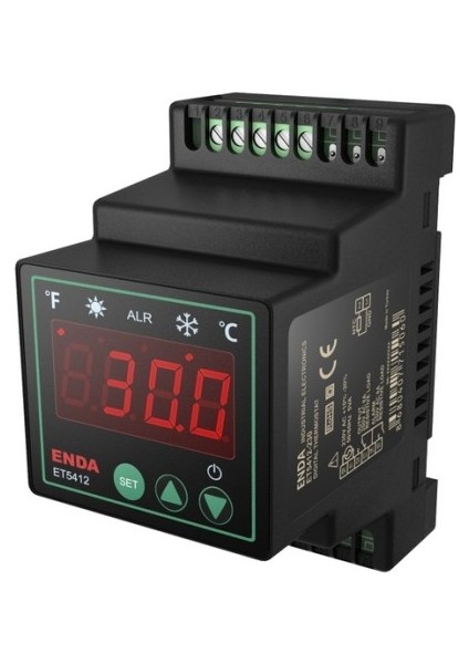 ET5412-230-LV Dijital On-Off Termostat-Sıcaklık Kontrol Cihazı