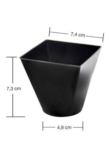 Mini Cup 240 cc 24 Adet Siyah