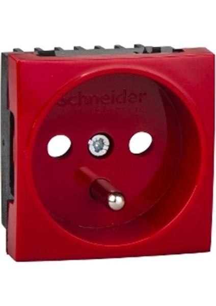 ETK21046E Ultra Priz 45X45 Çocuk Korumalı Ups Kırmızı Priz