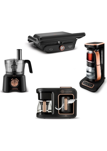 Gurme Luxury 2.0 Elektrikli Evlilik Paketi Black Copper